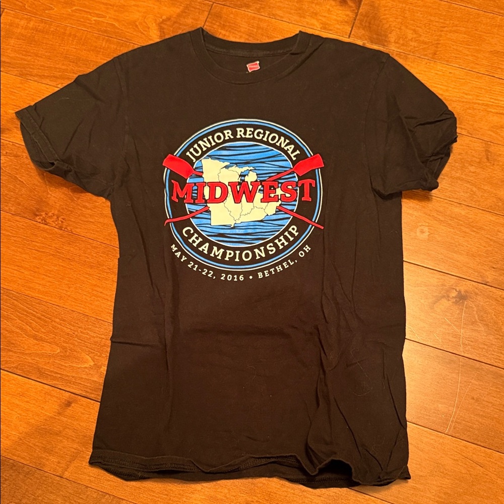 Hanes Black Graphic T-Shirt